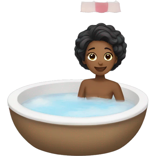 Spa day emoji