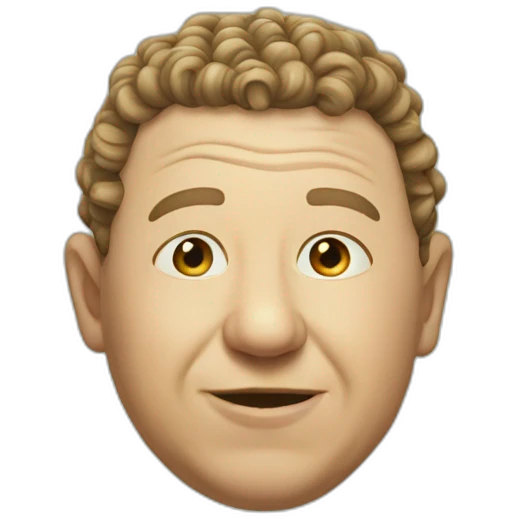 Curly Howard emoji