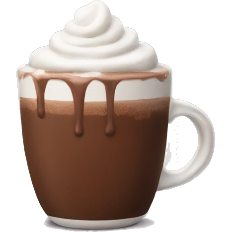 Hot chocolate  emoji