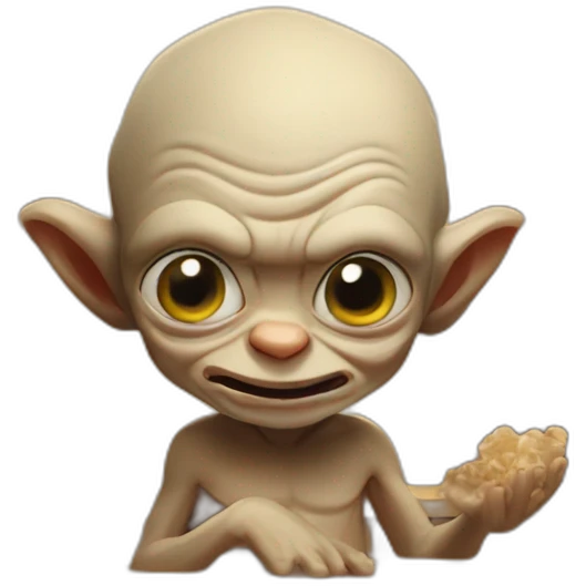 sauna gollum emoji