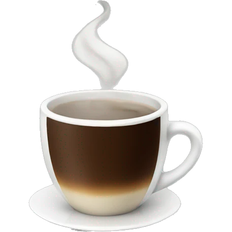 Cup coffee emoji