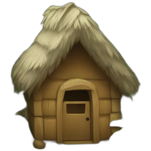 cute hut emoji