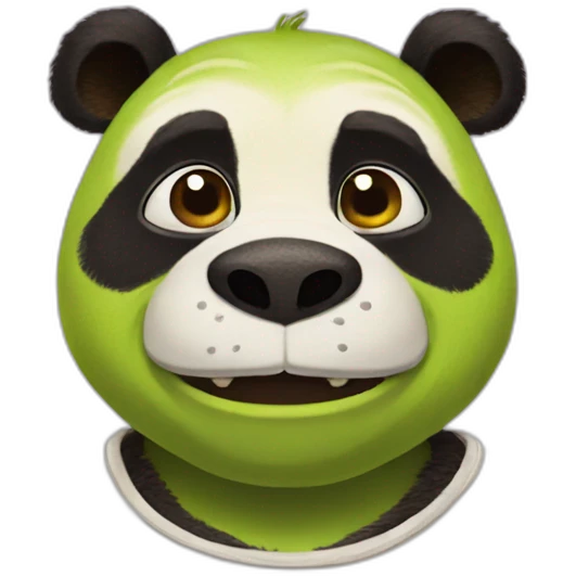 shrek panda emoji