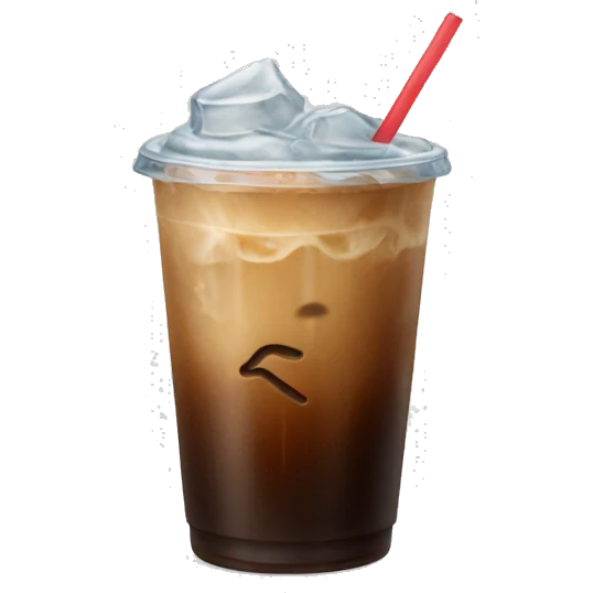 iced coffee emoji