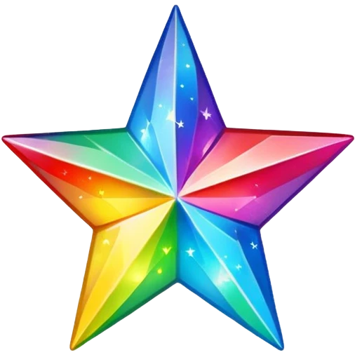 Rainbow Star emoji