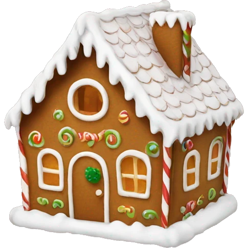 Gingerbread house  emoji