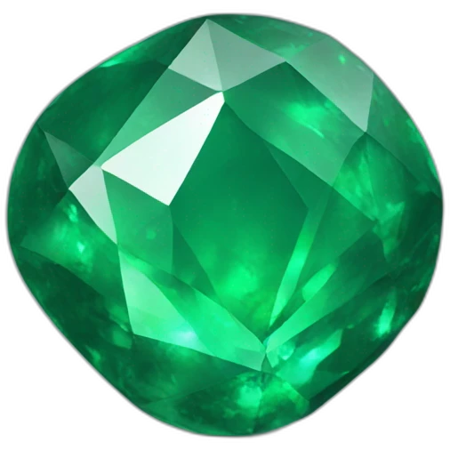 green gemstone emoji