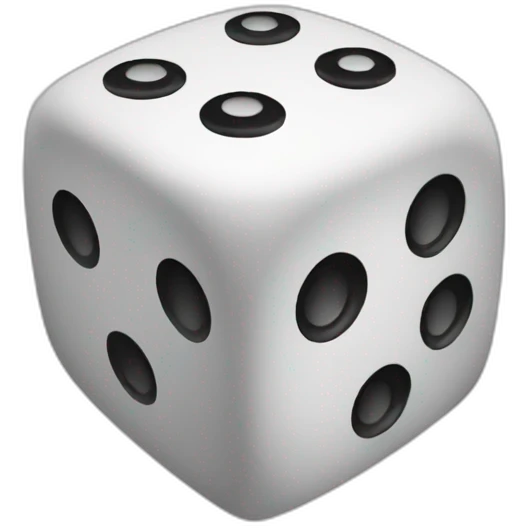 rol play dice emoji