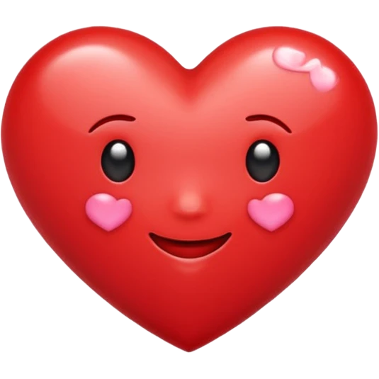 Heart with the emojii 💗💋 camboo emoji