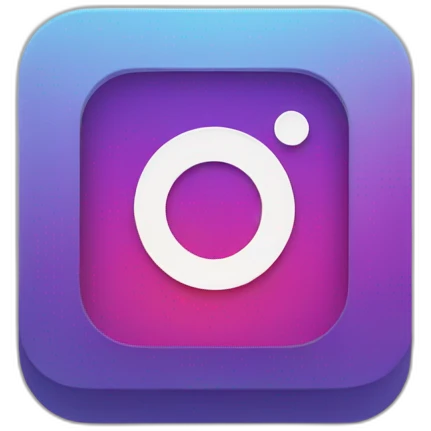 Instagram logo emoji