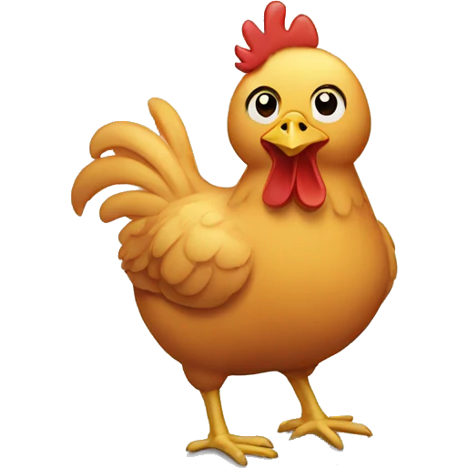 Chicken emoji