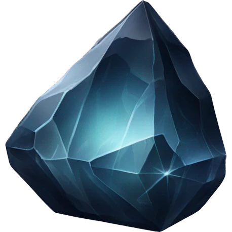 Obsidian crystal emoji