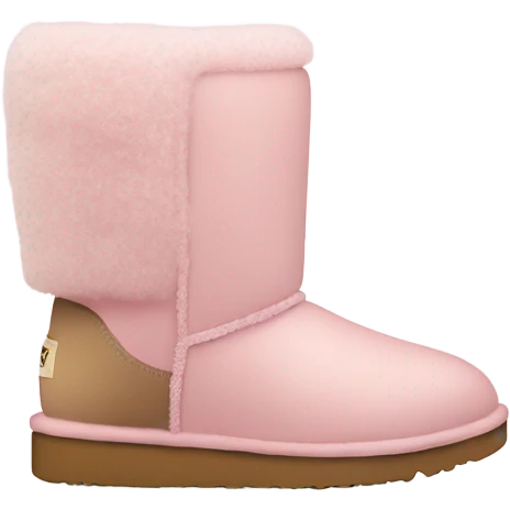 light pink uggs emoji
