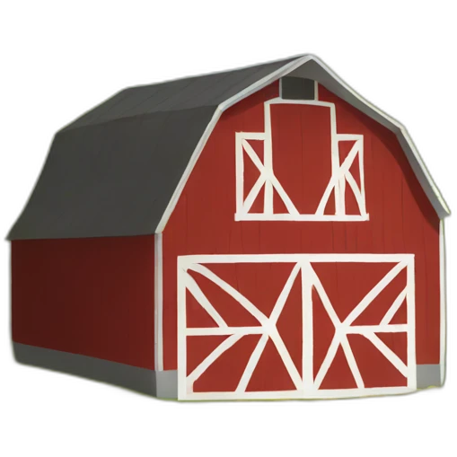 farm barn with crops emoji