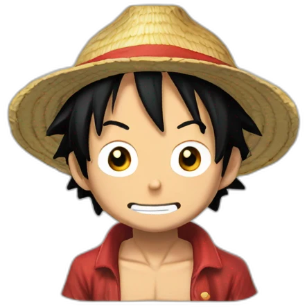 Luffy e énervé emoji