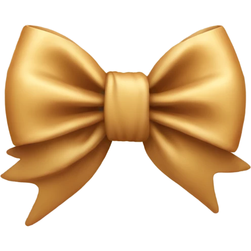 Bow with a smile face emoji