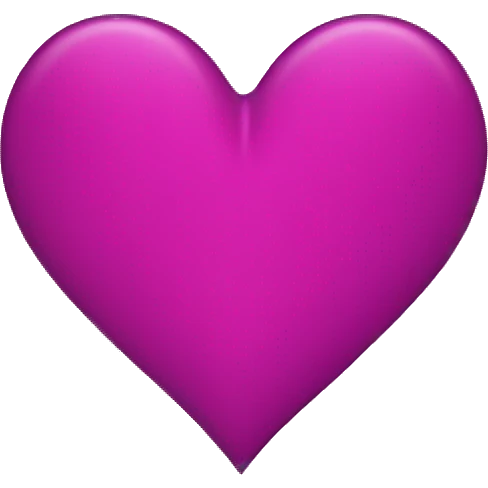 heart in magenta emoji