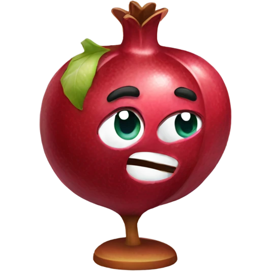 sport Pomegranate emoji