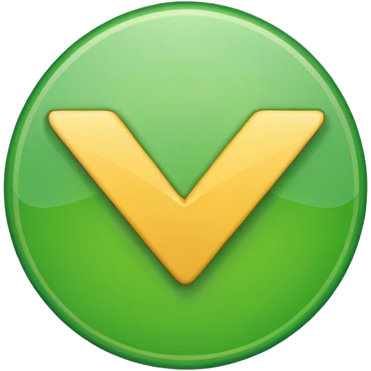 just a normal green checkmark emoji