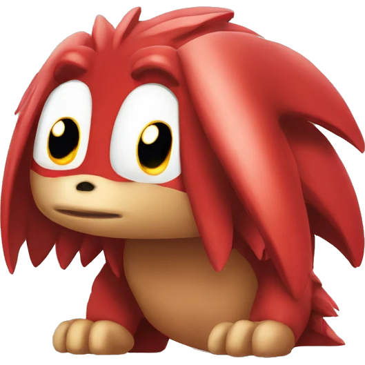 Knuckles the Echidna emoji