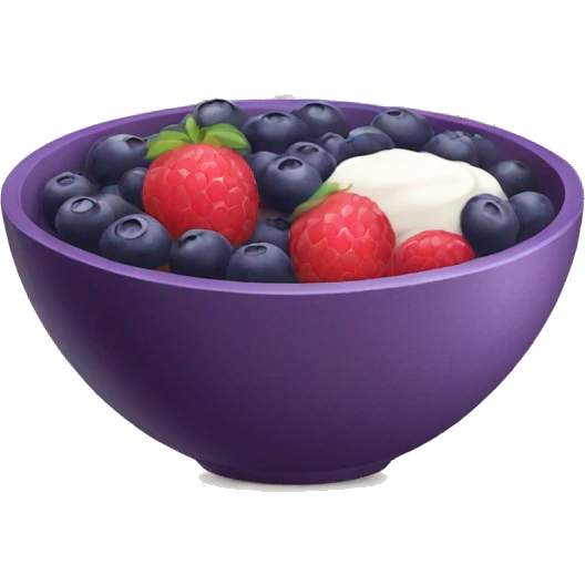 açai bowl emoji
