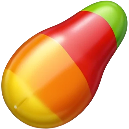 make a skittle emoji