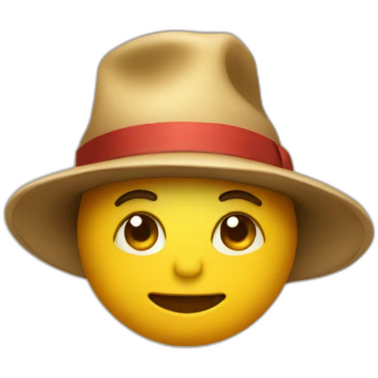 Edviga in hat emoji
