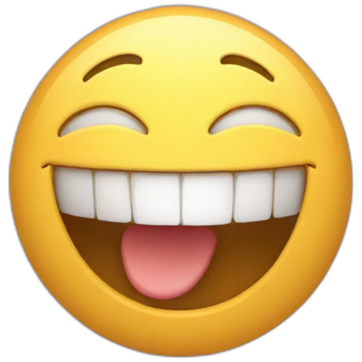 laughing emoji
