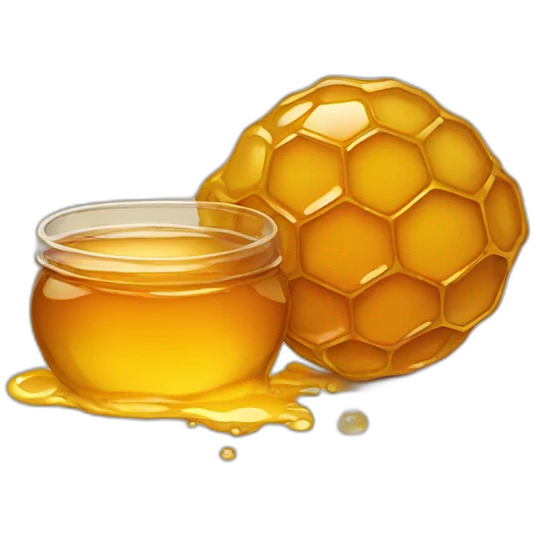 glob of honey emoji