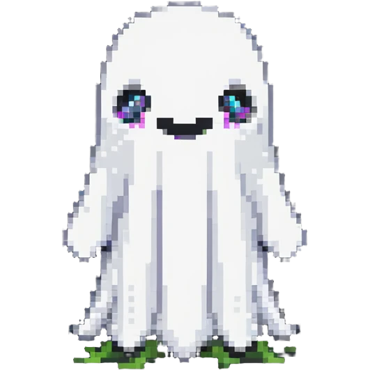 friendly ghost emoji