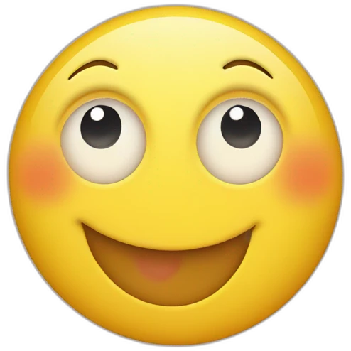 Smiling face with smiling eye and three heart emoji