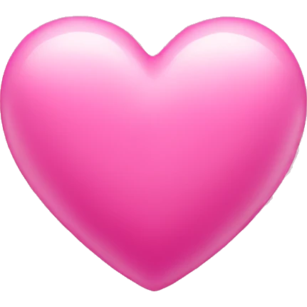 Pink heart emoji