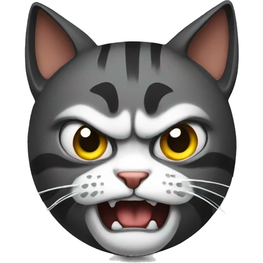 Angry cat emoji