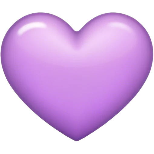Light Purple Heart emoji