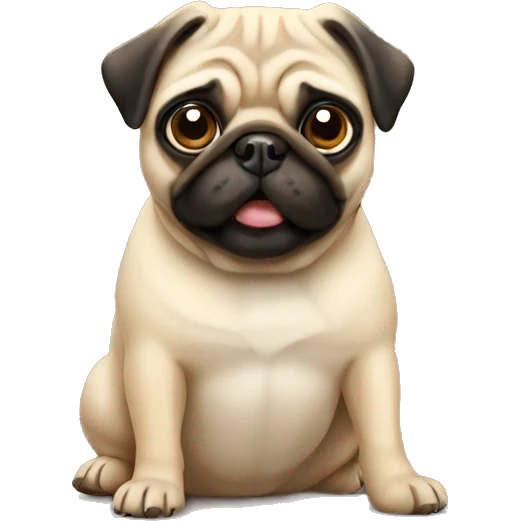Pug emoji