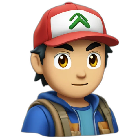 ash ketchum emoji