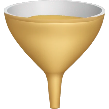 hand funnel emoji