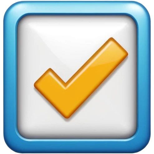 I want a blue background and a white checkmark inside it emoji which I will call the "Fake Roblox Verified Badge Emoji" and the blue background should be square and it should be the "🟦" emoji being the background emoji