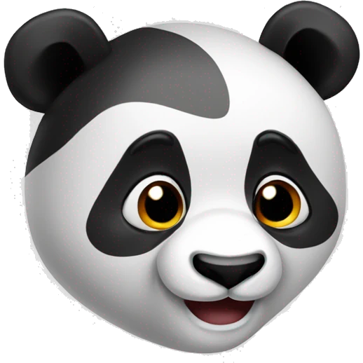 Cœur panda emoji