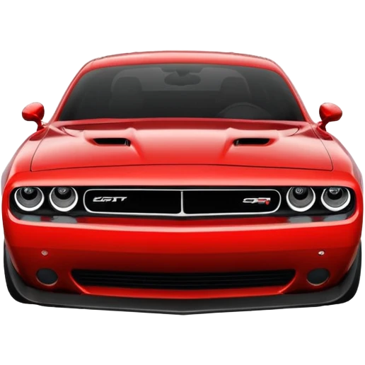 Dodge challenger srt logo emoji