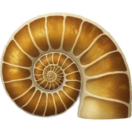 Ammonite emoji