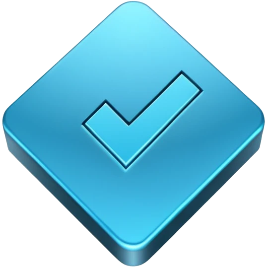 can u make roblox blue square checkmark and square should be tilted to  emoji