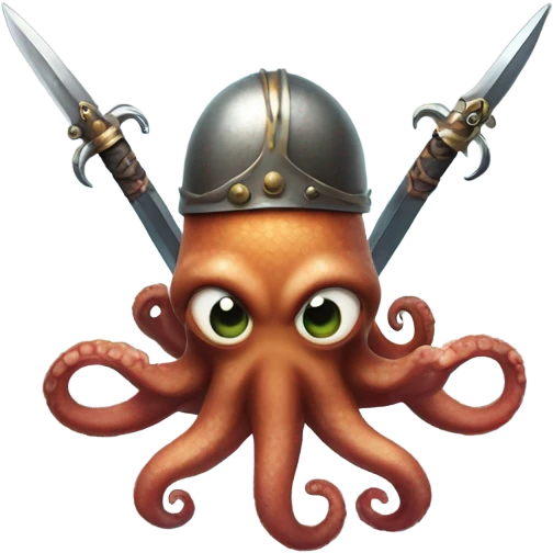 octopus going to war emoji