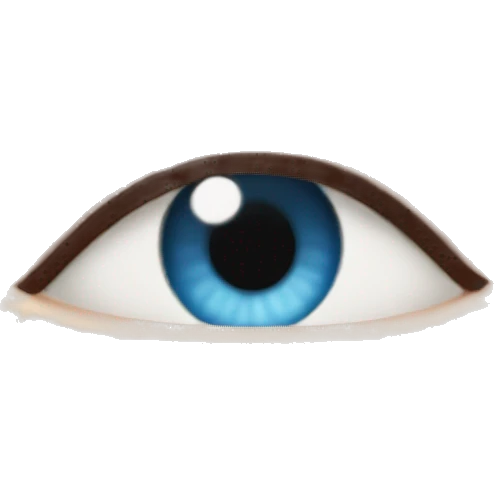 Gorgeous redhead with blue eyes and makeup aesthetic  emoji