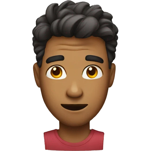 Person making faces emoji