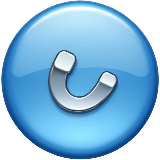 Blue verified button emoji