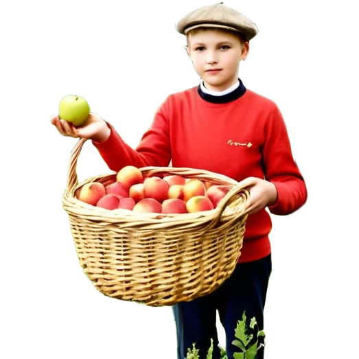 ein tiefer Teller mit breitem rand, darin ein haufen mit gelber Krümel unterschiedlicher Grösse. obendrauf seitlich ein Häufchen Apfelmus. ein Löffel steckt drin emoji