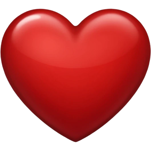 dark red heart emoji