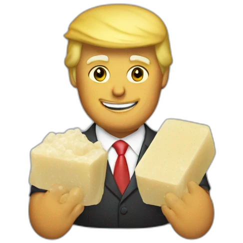 trump-holding-soap emoji