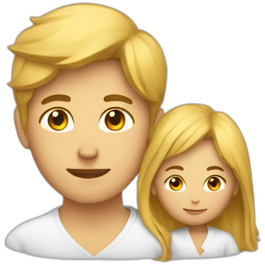 Un homme sur une femme emoji